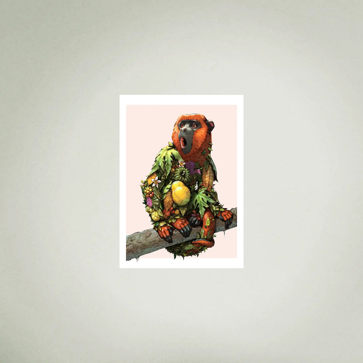 Howler Monkey Fine Art (45cmx63cm)