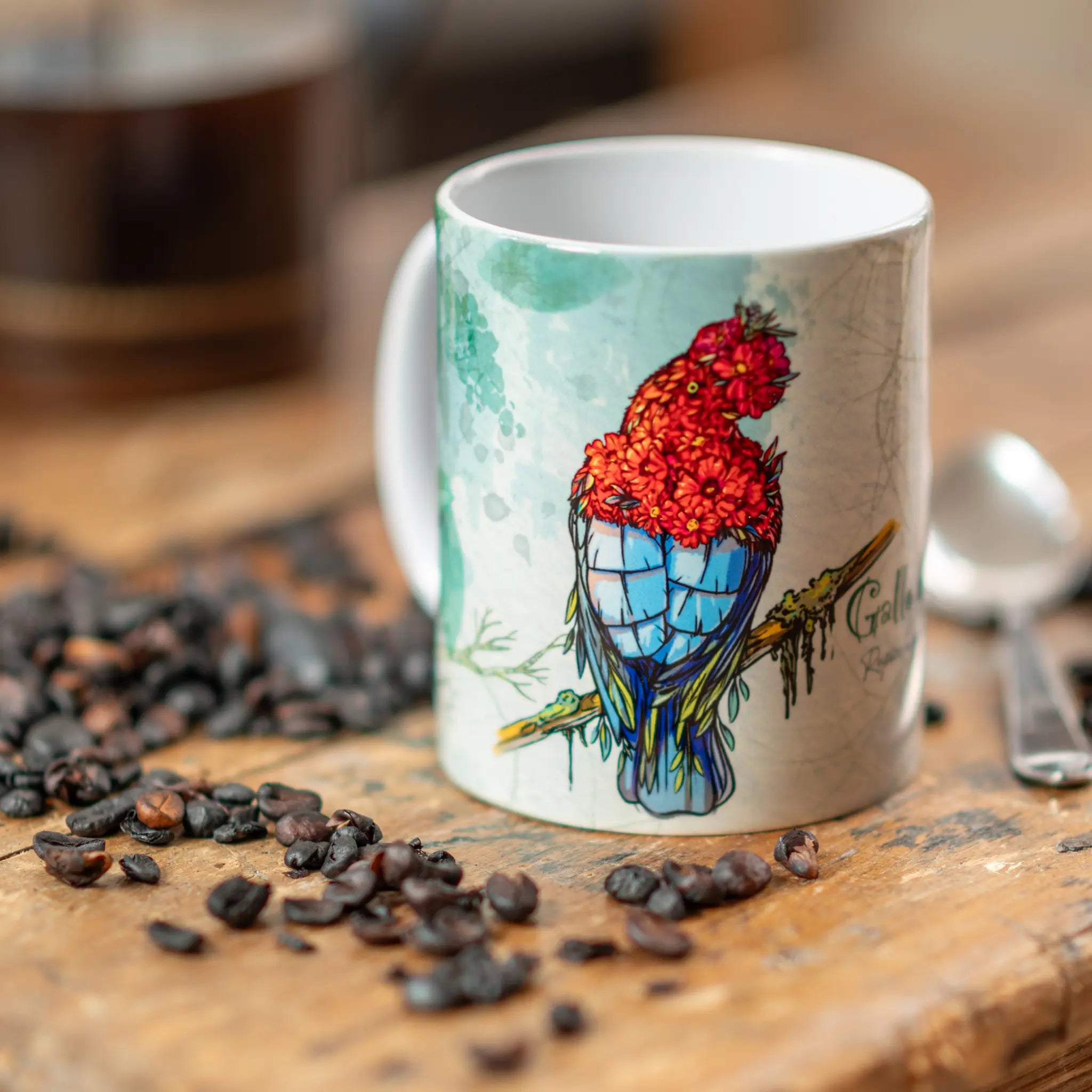 Taza Gallo de las Rocas