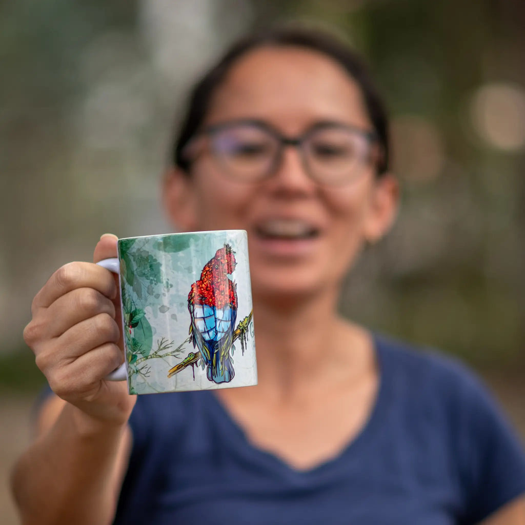 Taza Gallo de las Rocas