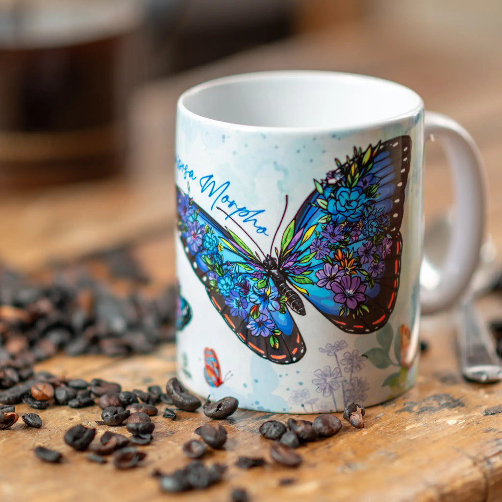 Mug Morpho Butterfly
