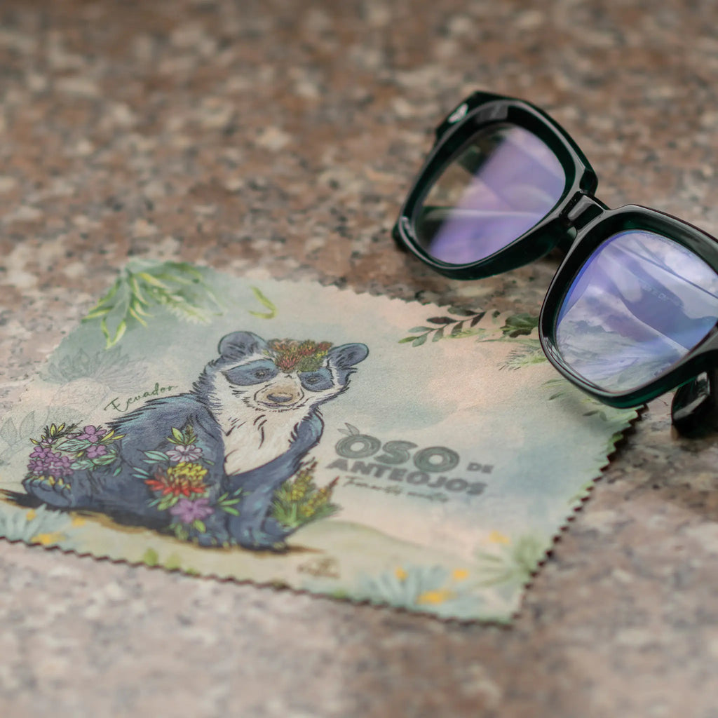 Limpia Gafas Oso de Anteojos