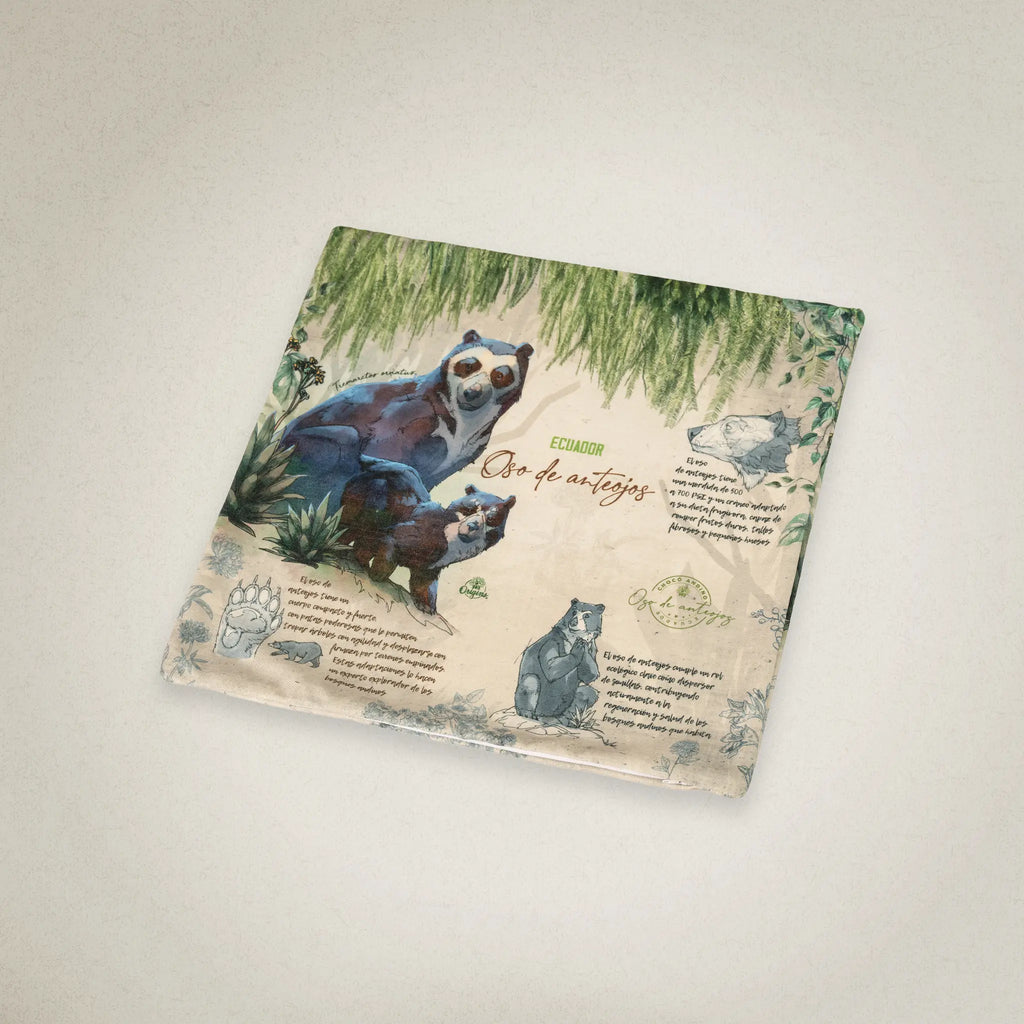 Cushion Cover Spectacled Bear