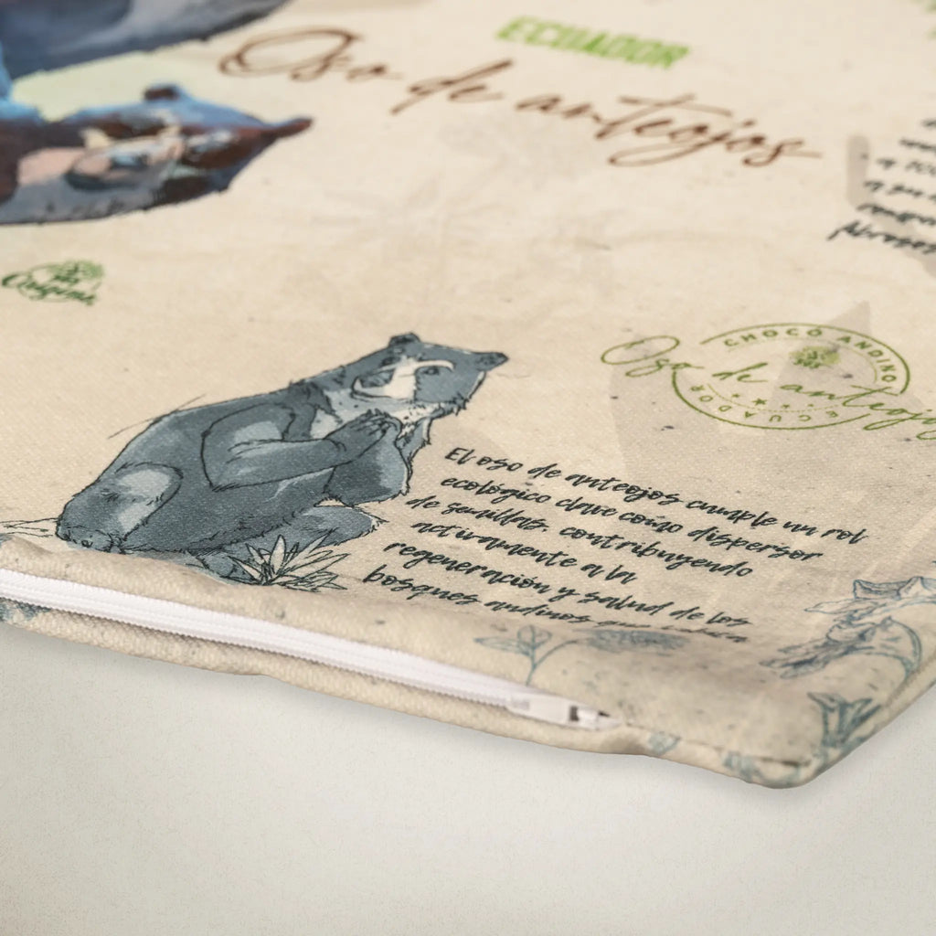 Cushion Cover Spectacled Bear