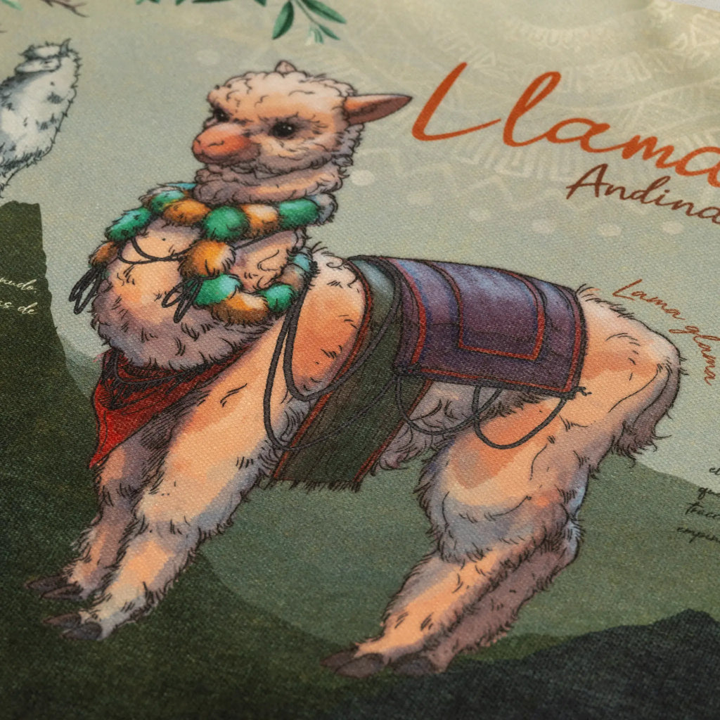 Cushion Cover Andean Llama