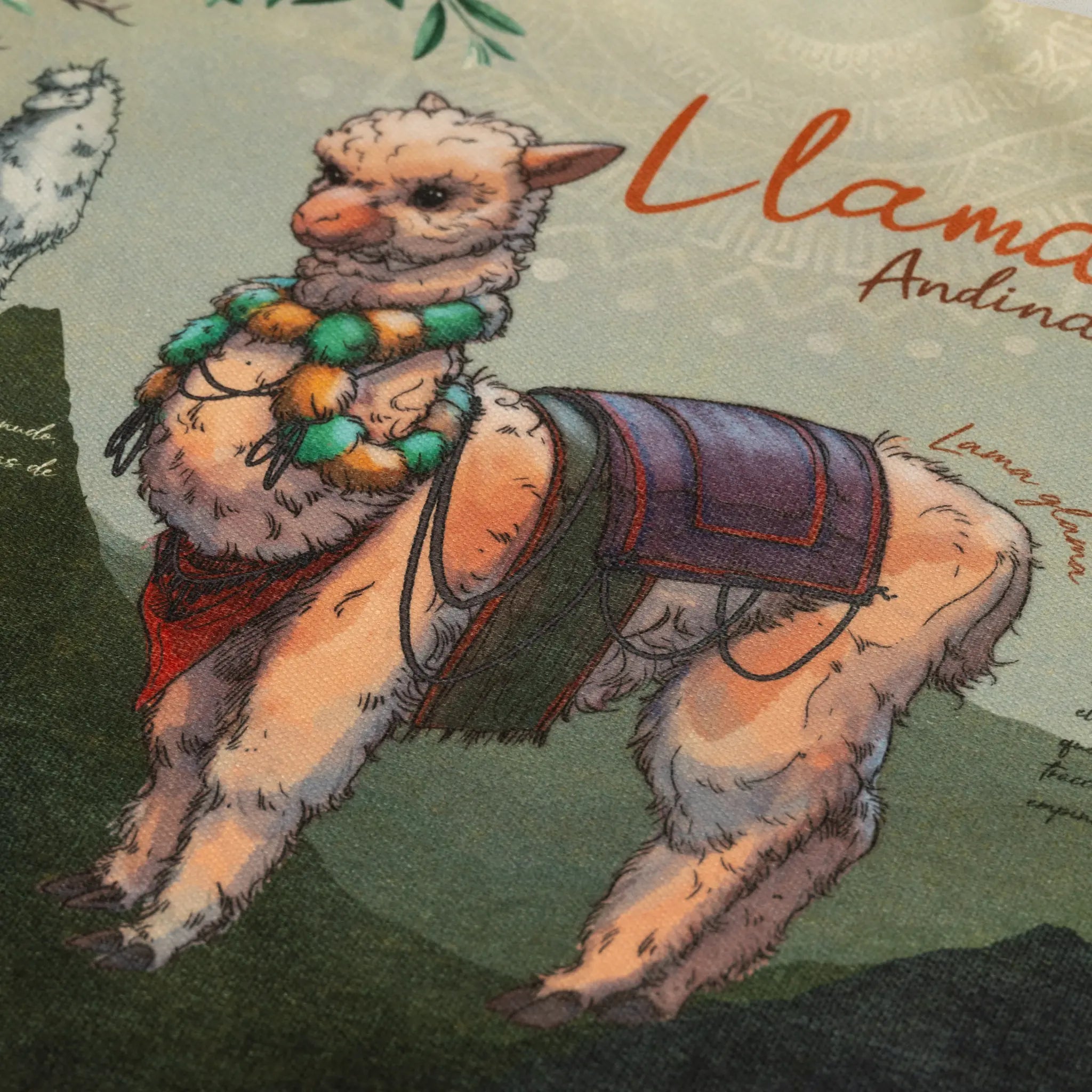 Cushion Cover Andean Llama