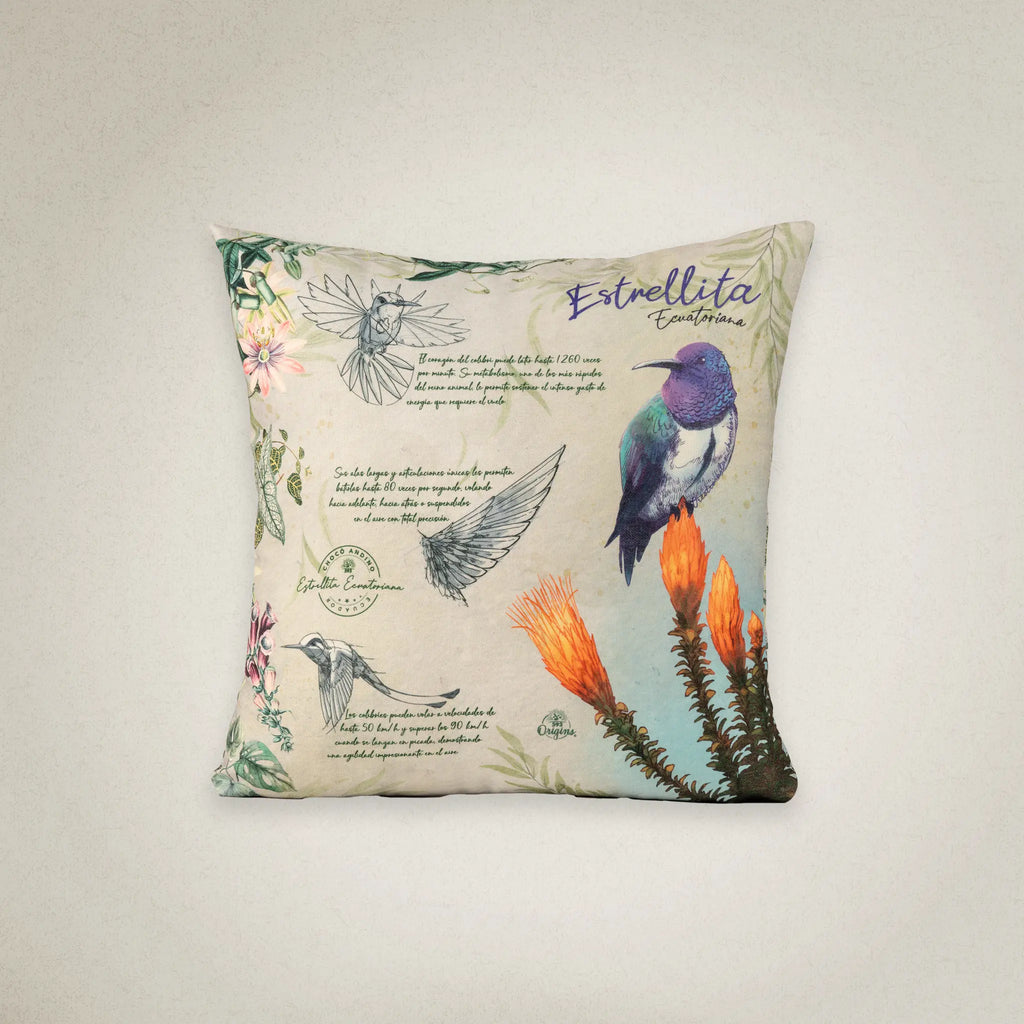 Cushion Cover Ecuadorian Hillstar
