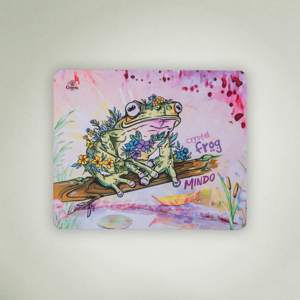 Mouse Pad Rana de Cristal