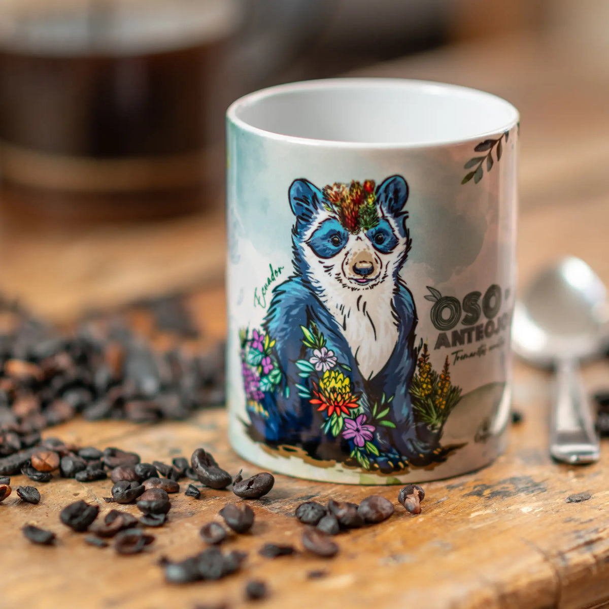 Mug Spectacled Bear
