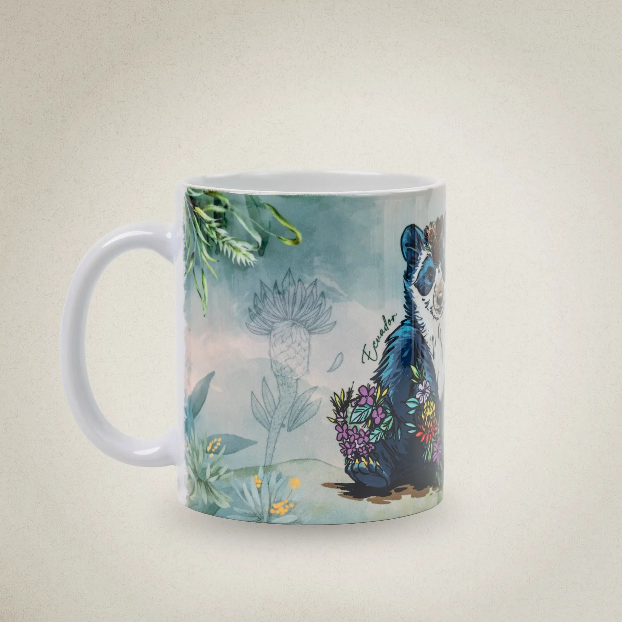 Mug Spectacled Bear
