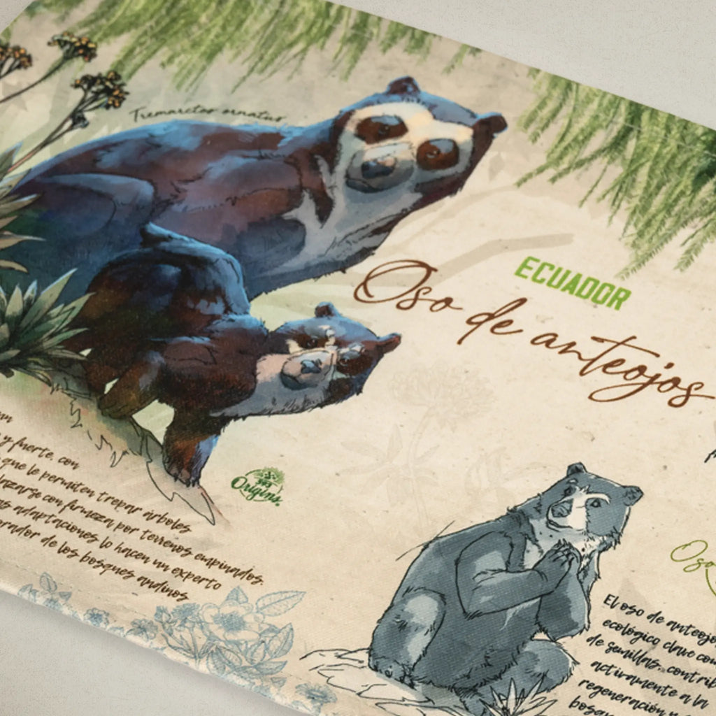 Placemats Spectacled Bear