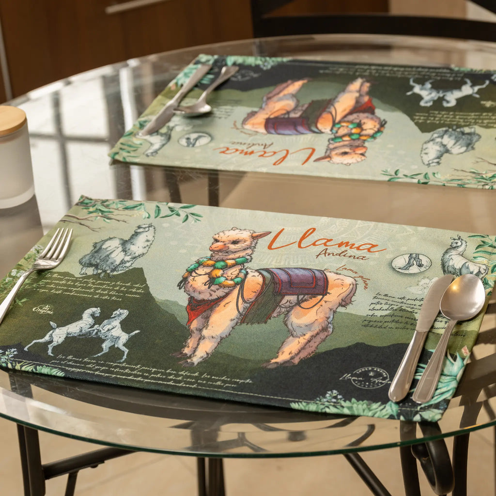 Placemats Andean Llama