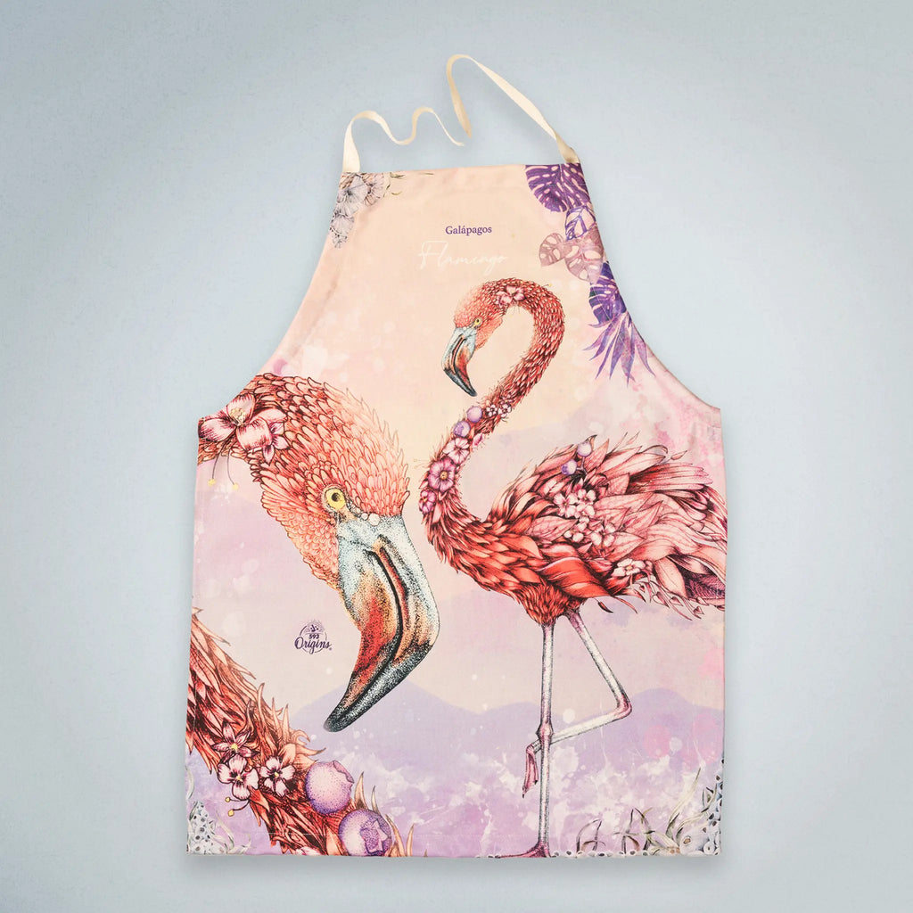 Apron Galapagos Flamingo