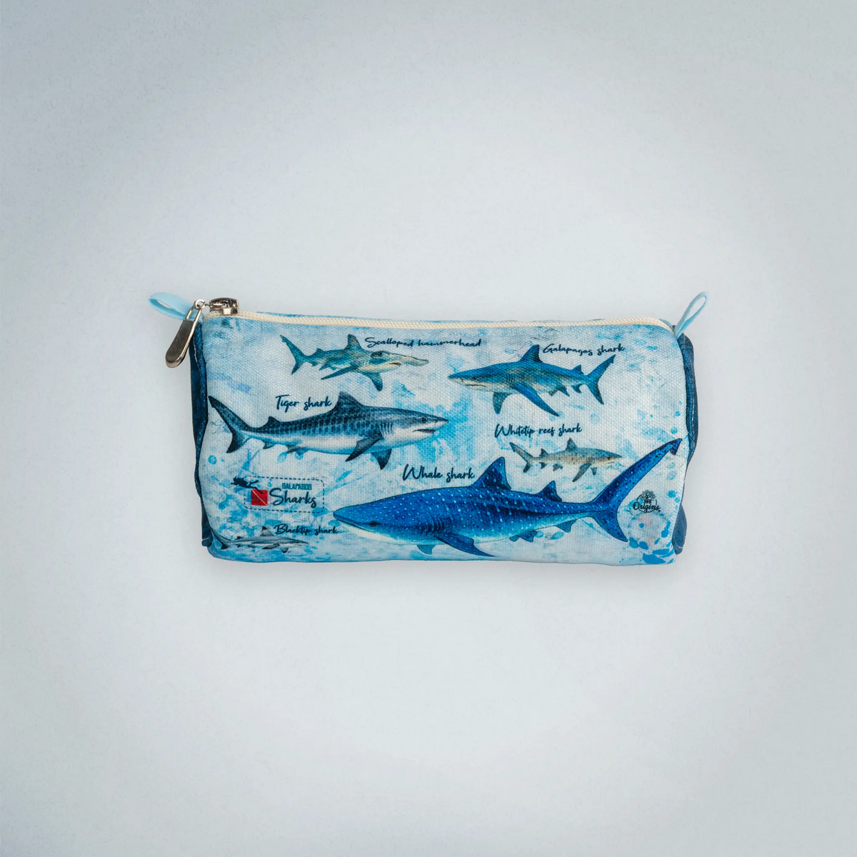Galapagos Shark Cosmetic Bag