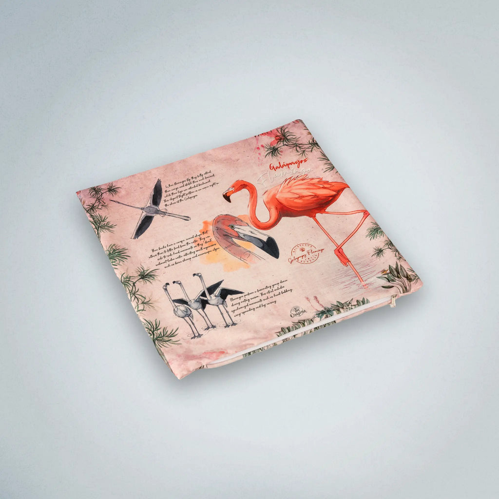 Cushion Cover Galapagos Flamingo
