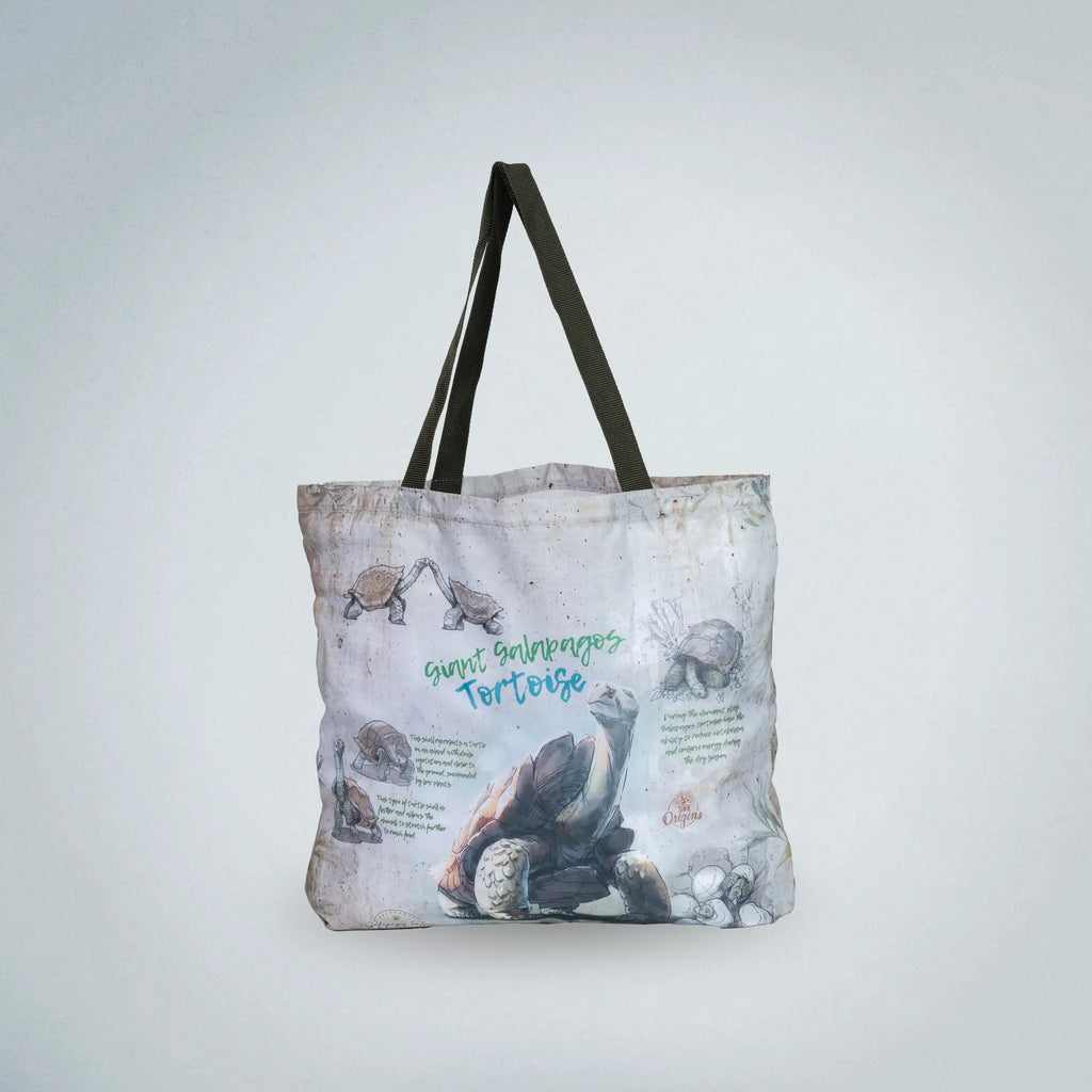 Eco Tote Bag Giant Galapagos Tortoise