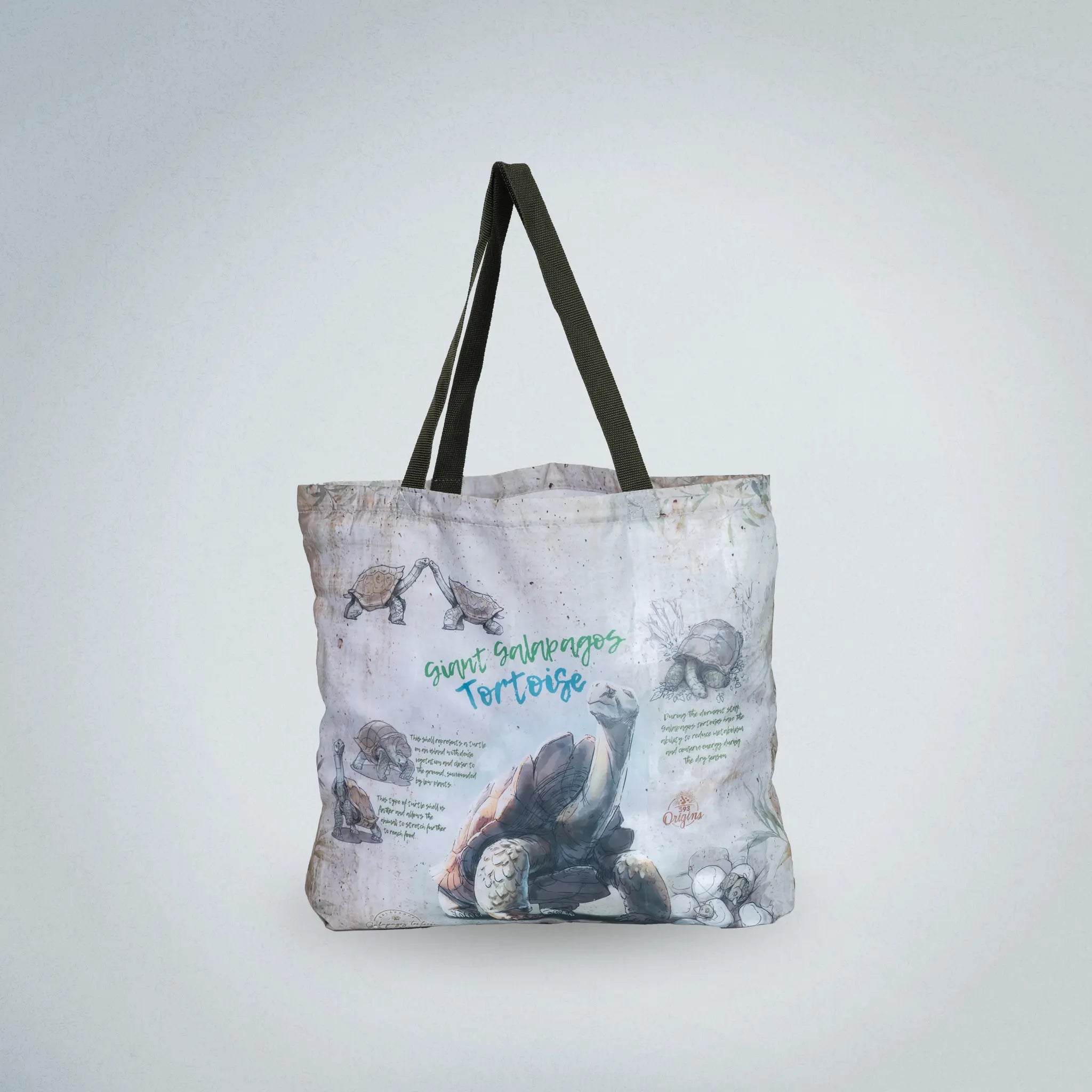 Eco Tote Bag Giant Galapagos Tortoise