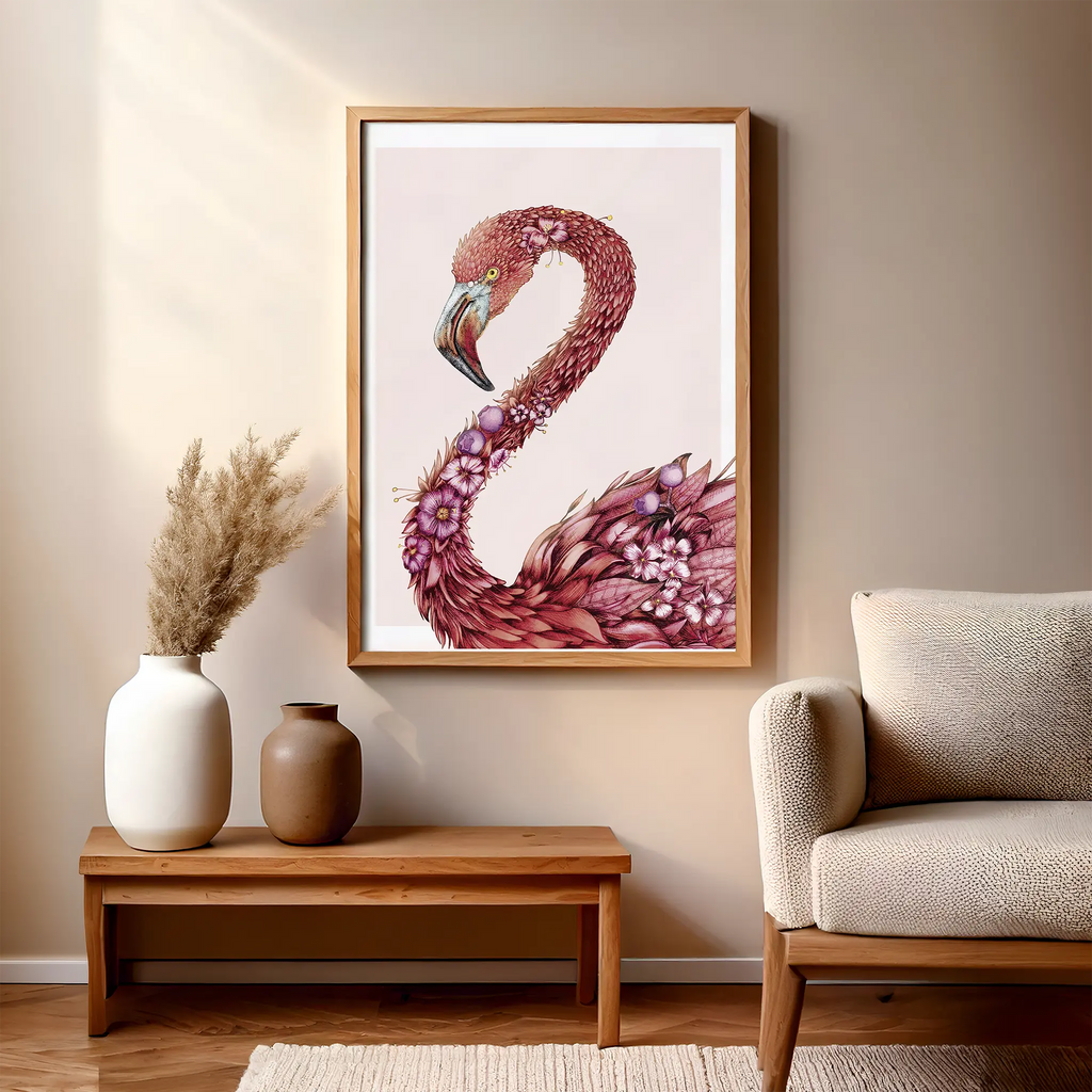 Galapagos Flamingo Fine Art (45cmx63cm)