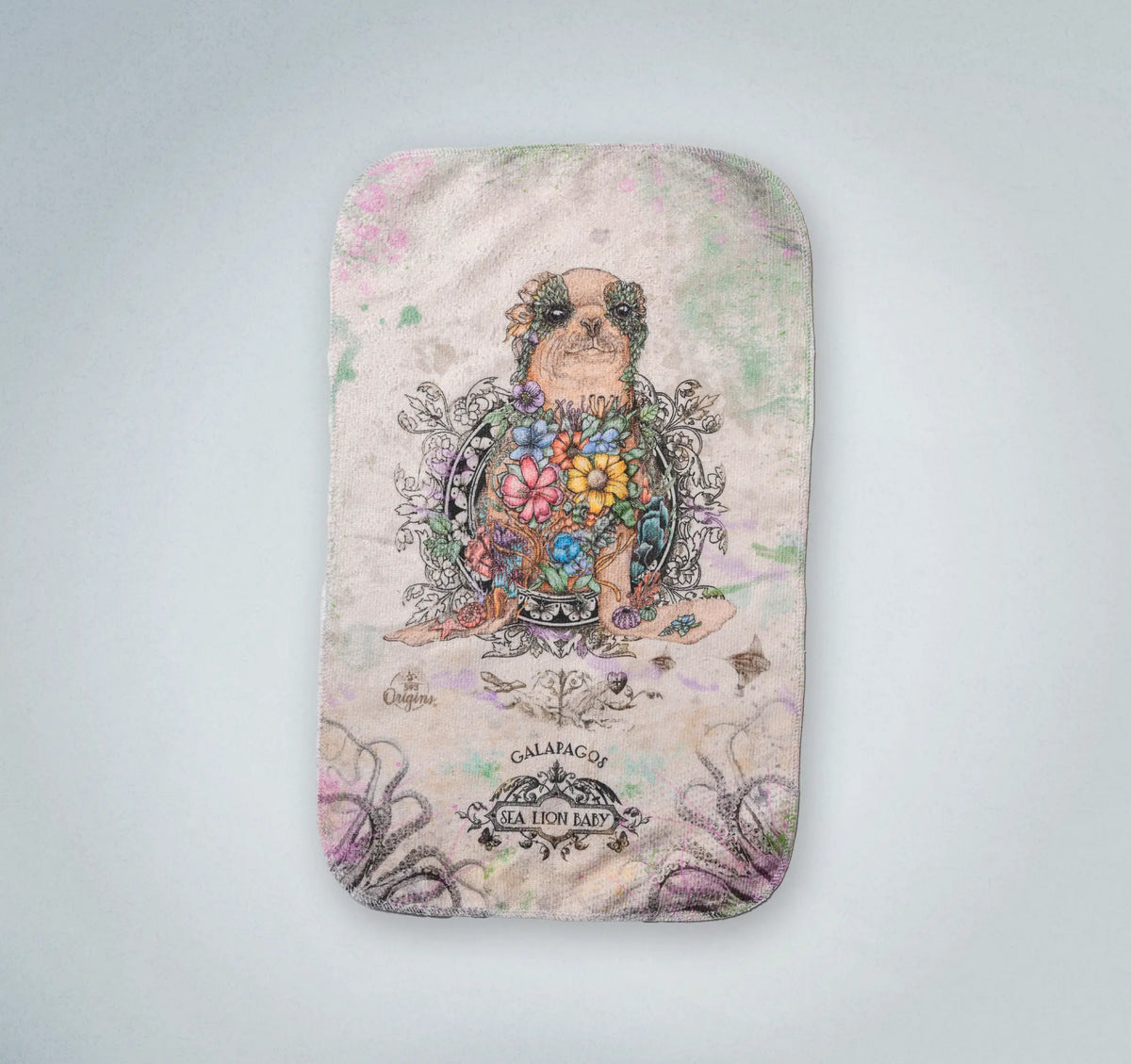 Sea Lion Baby Hand Towel