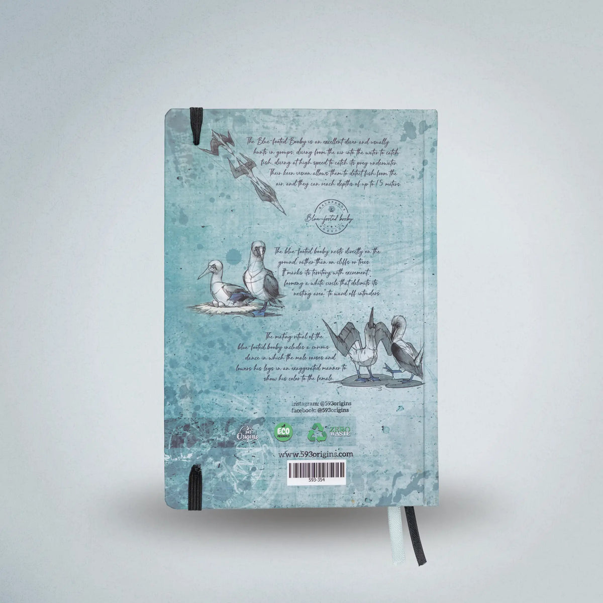 Agenda piquero patas azules Sketch