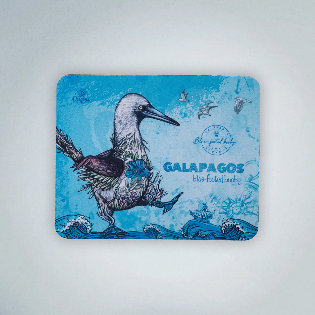 Mouse Pad Piquero Patas Azules
