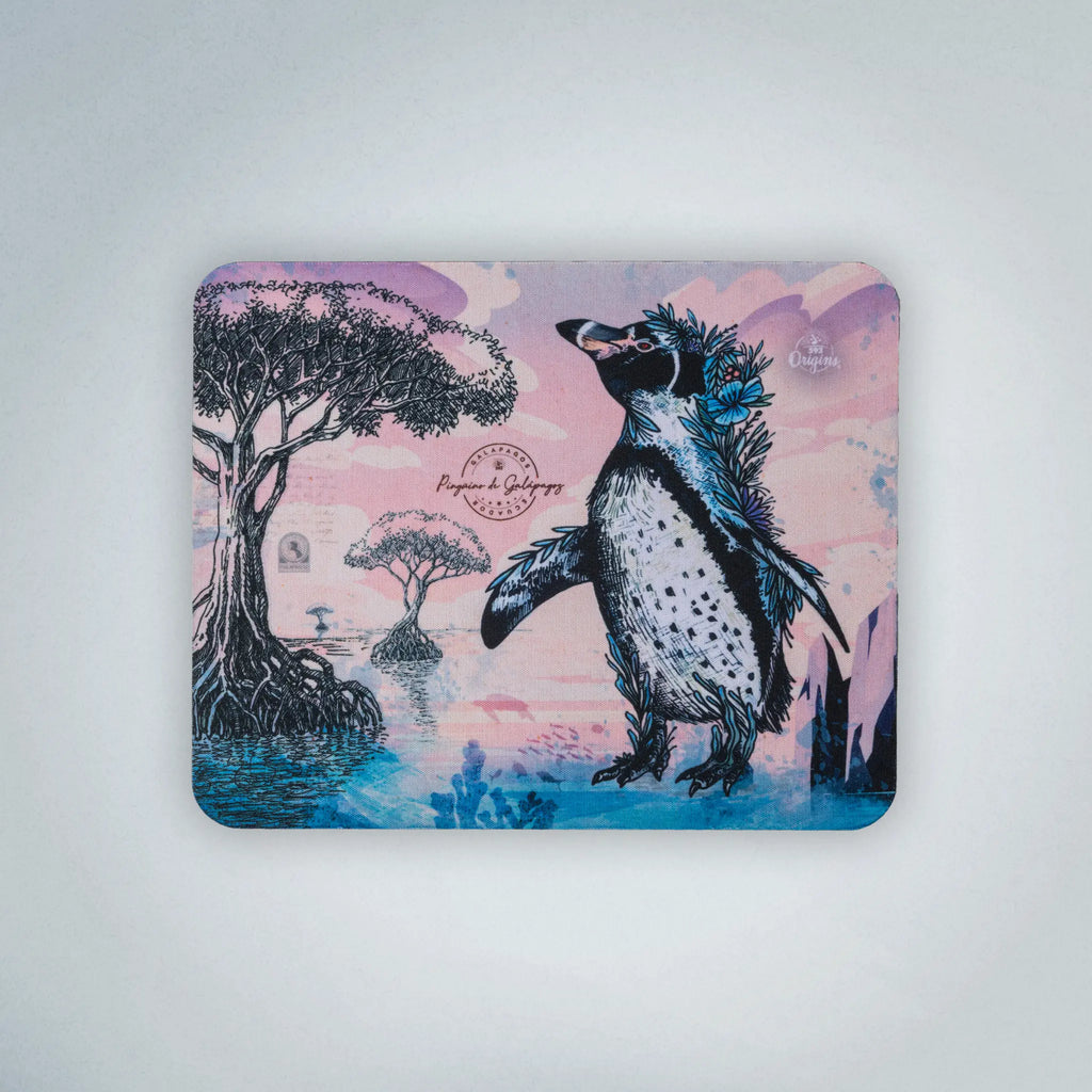 Mouse Pad Pinguino De Galapagos