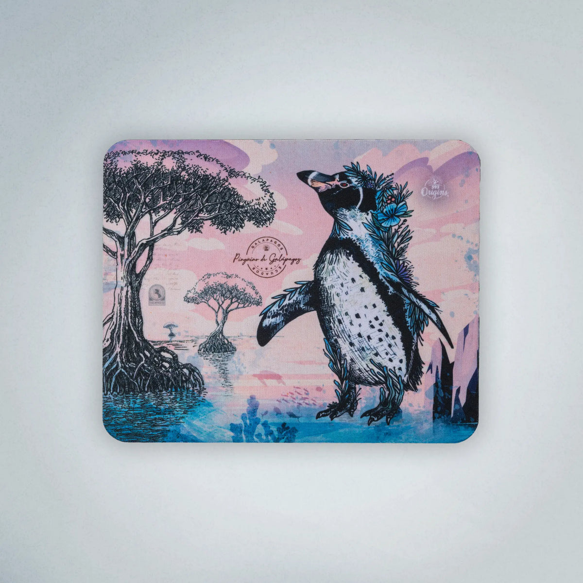 Mouse Pad Pinguino De Galapagos