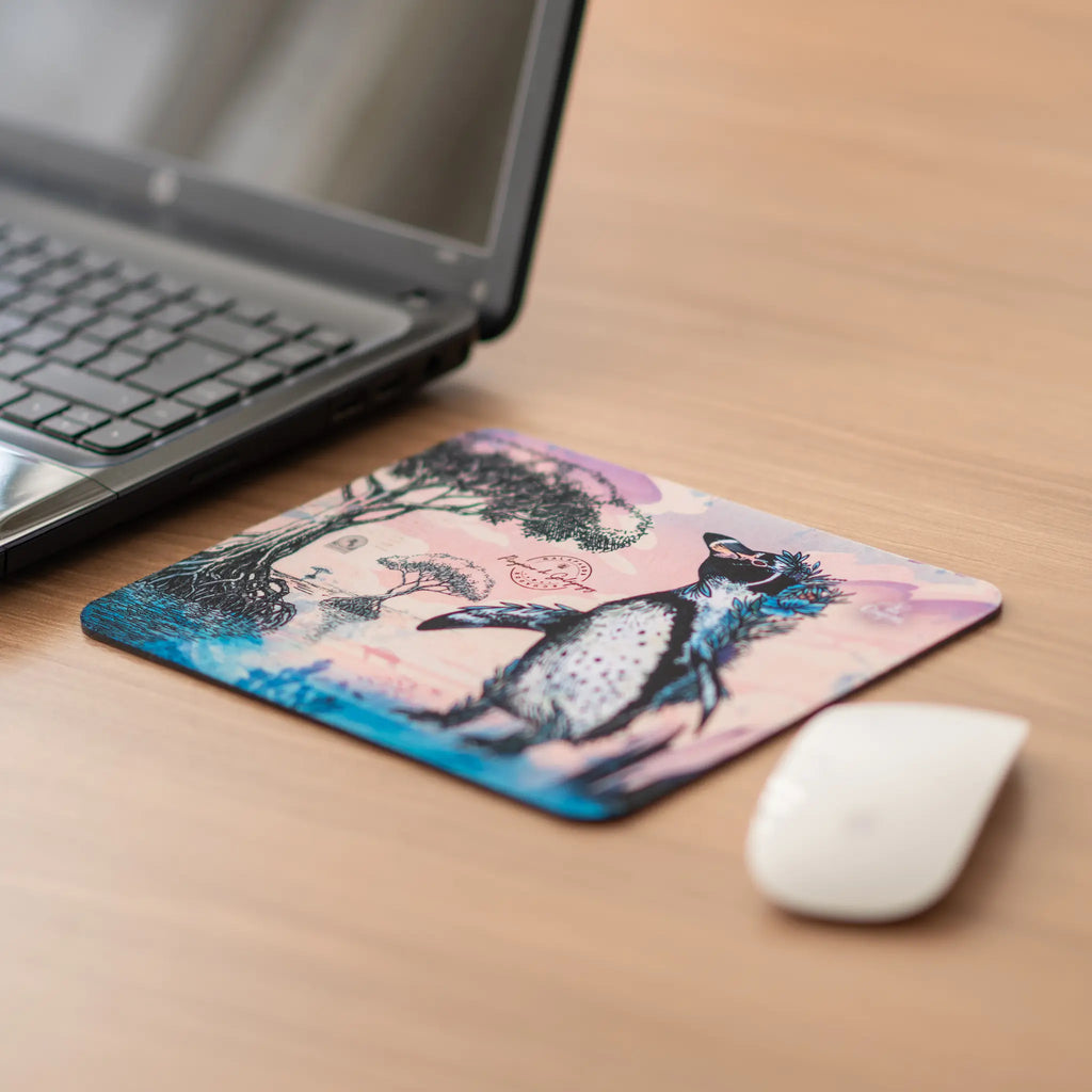 Mouse Pad Pinguino De Galapagos