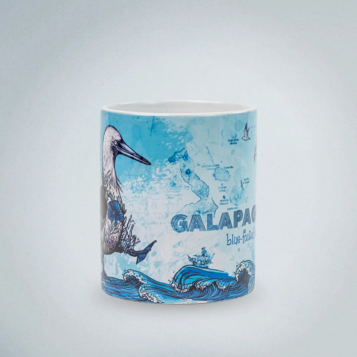 Taza Piquero Patas Azules