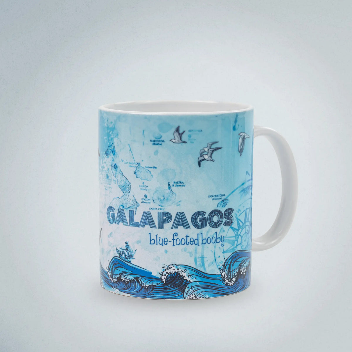Taza Piquero Patas Azules