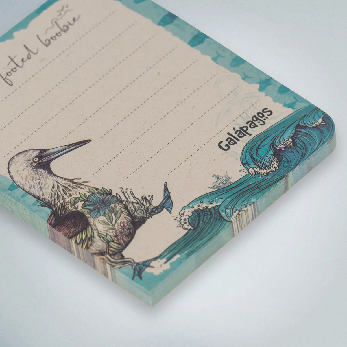 Note Pad Blue-Footed Booby