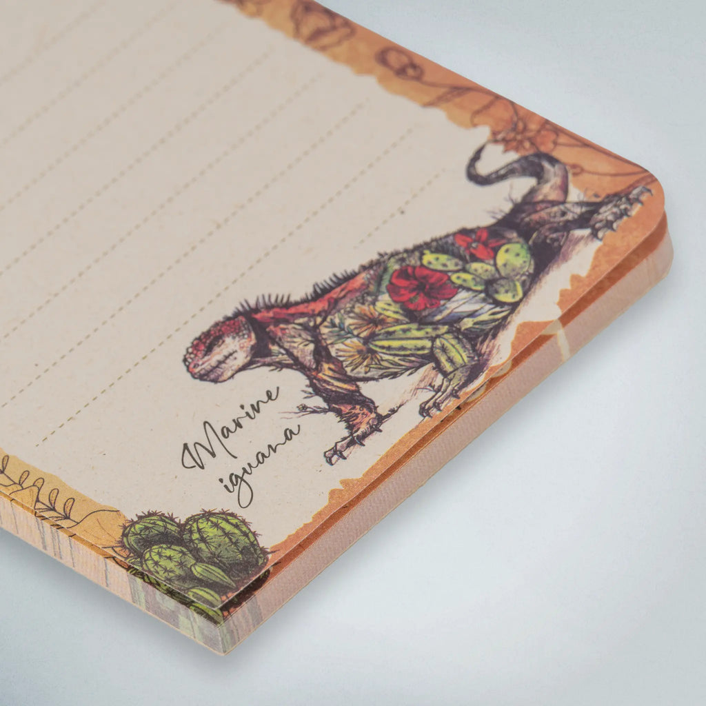 Note Pad Marine Iguana