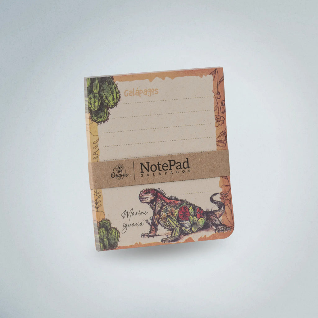 Note Pad Marine Iguana
