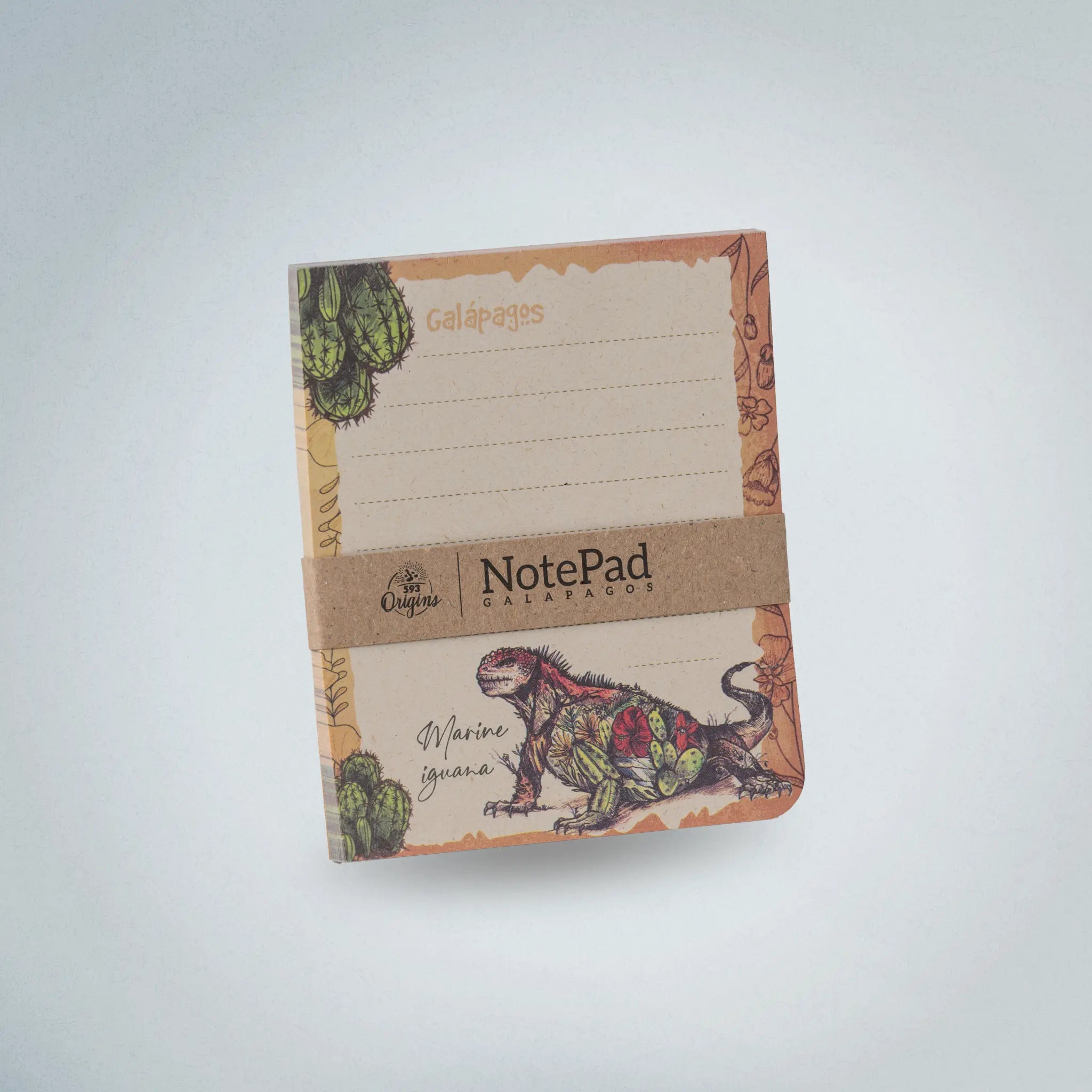 Note Pad Marine Iguana