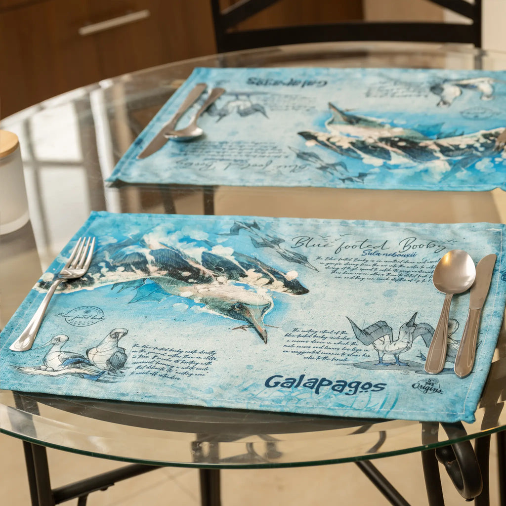 Placemats Blue-Footed Booby