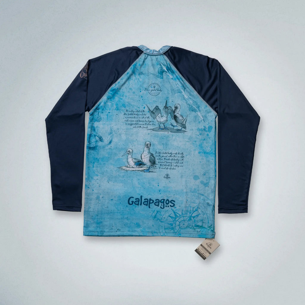 Rashguard Piquero Patas Azules