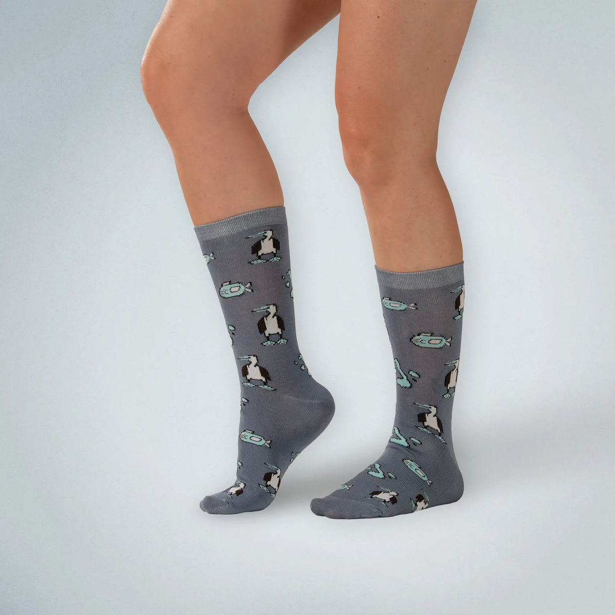 Medias Piquero Patas azules