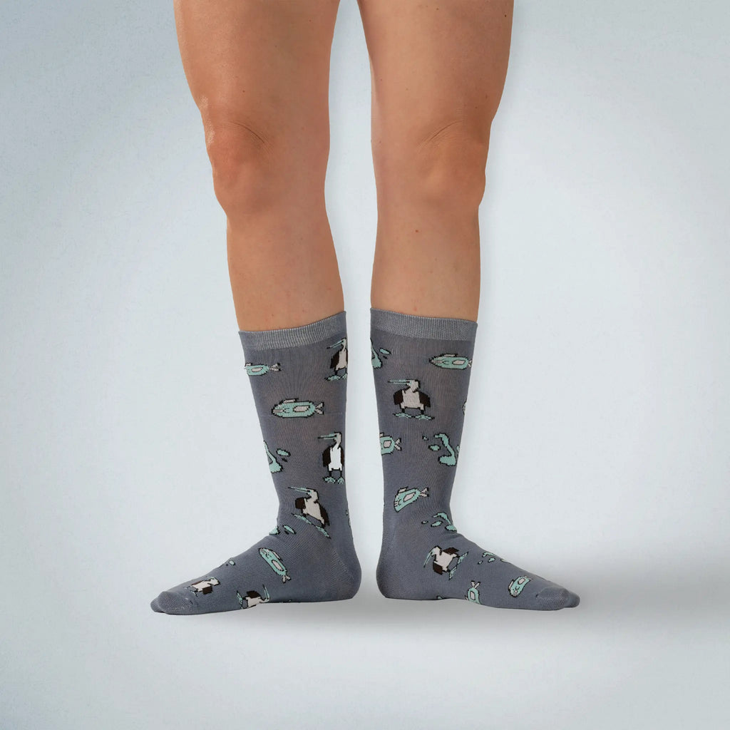 Blue-Footed Booby Socks