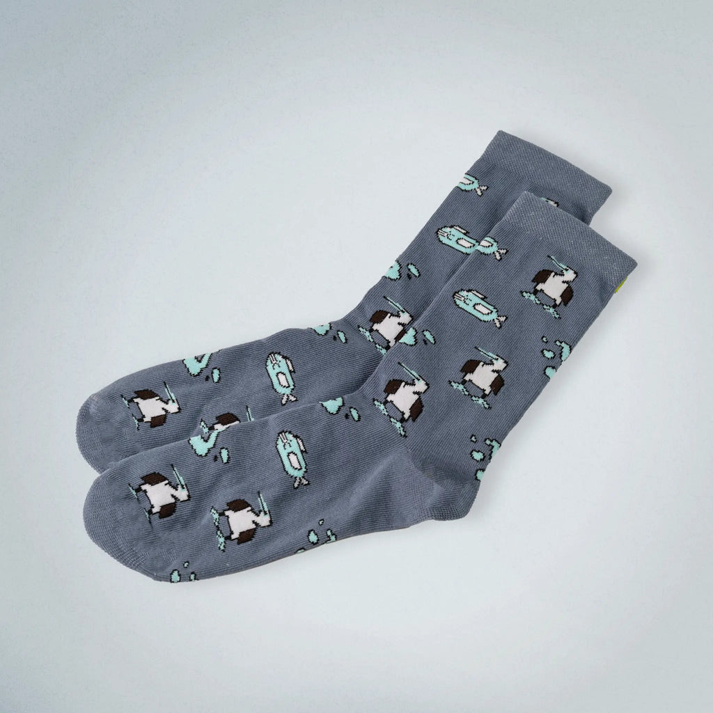 Blue-Footed Booby Socks