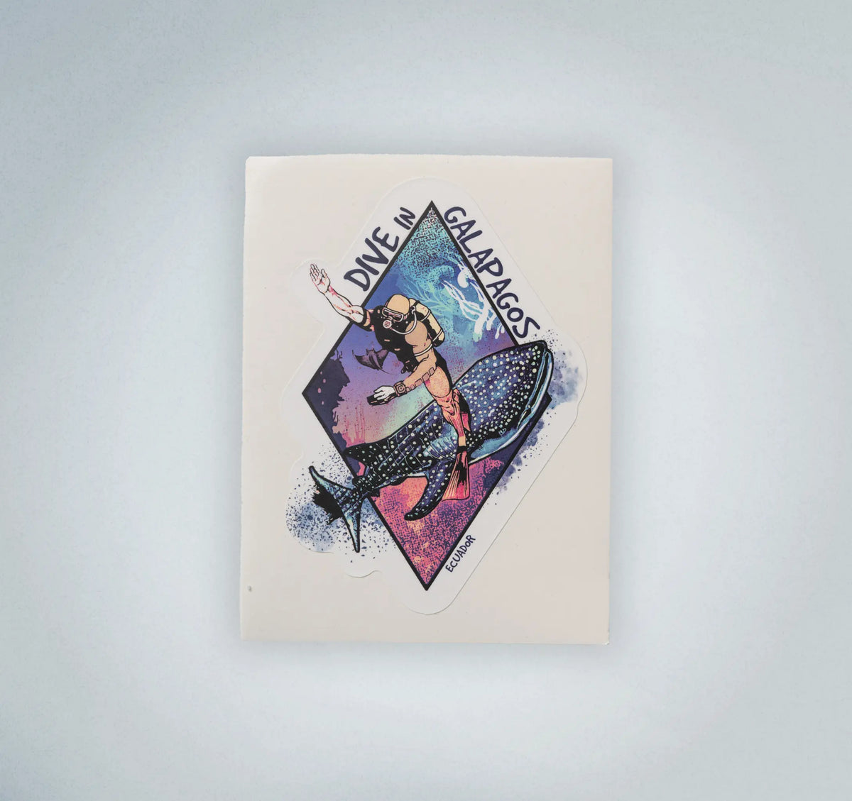 Dive In Galapagos Stickers
