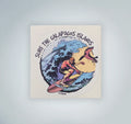 Surf The Galapagos Stickers
