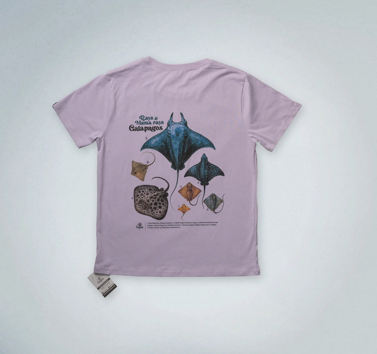 Blusa Mantarrayas de Galápagos