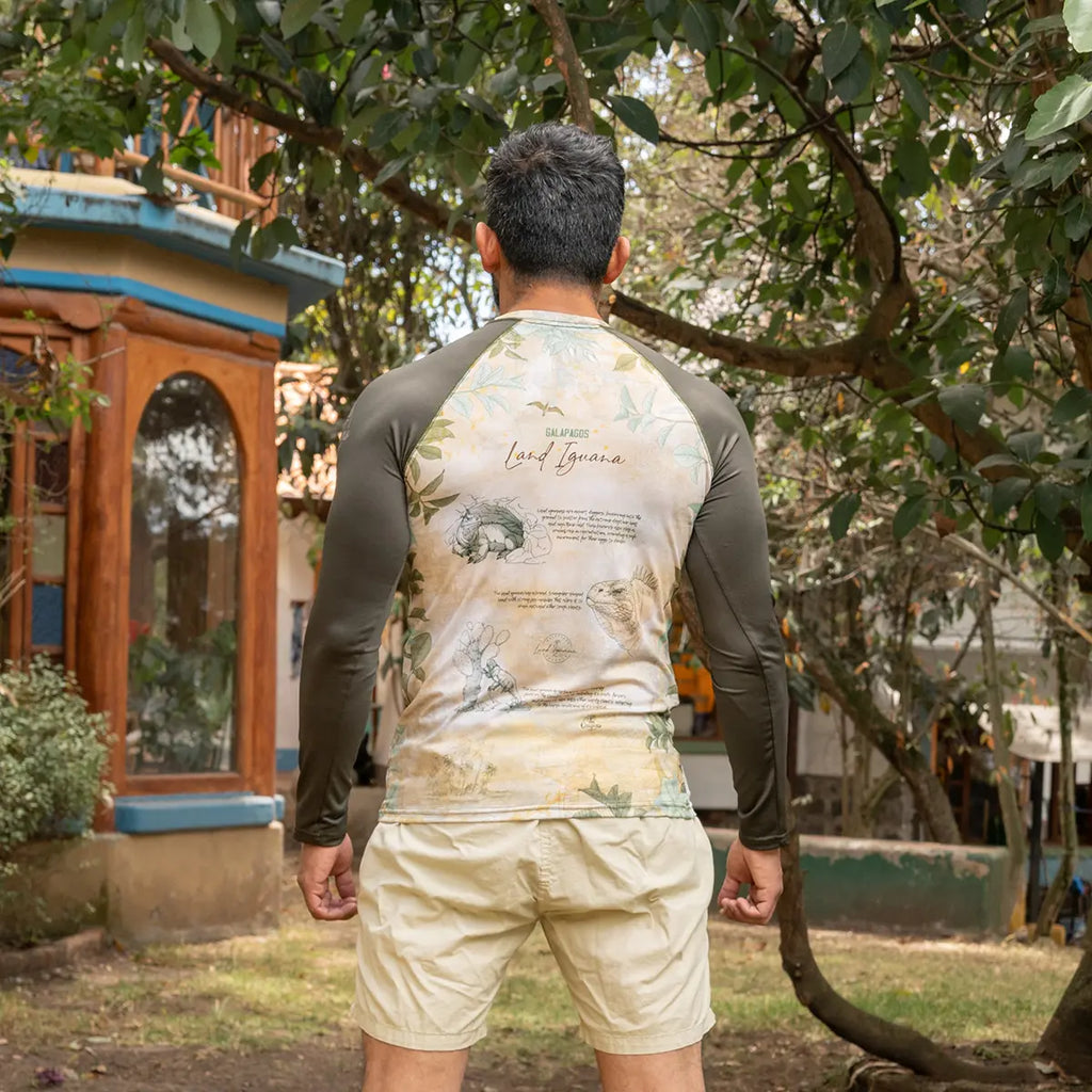 Galapagos Land Iguana Rashguard