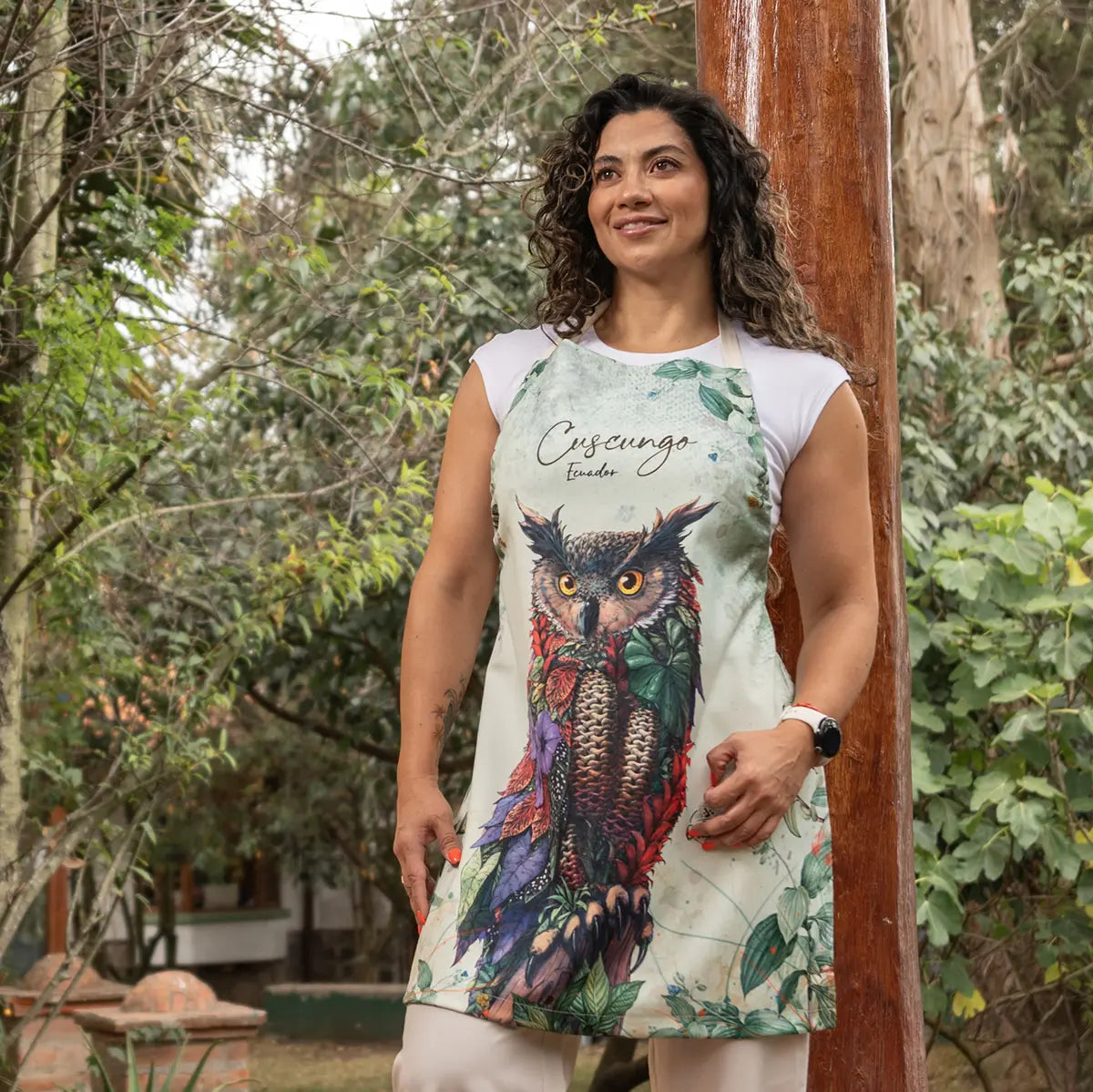 Great Horned Owl Apron