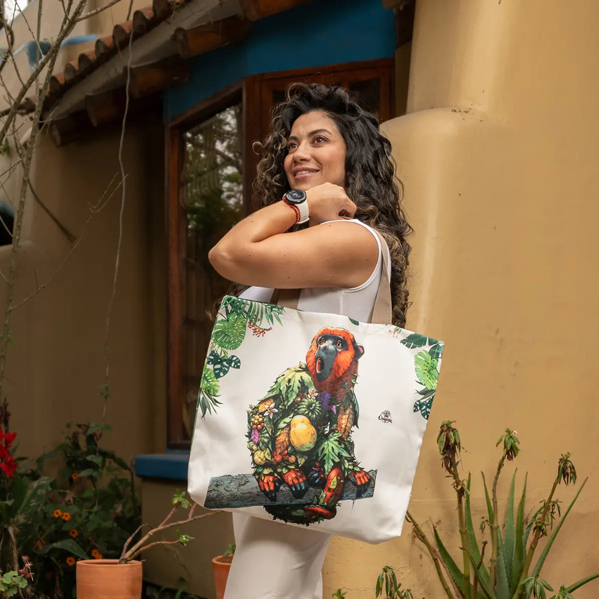 Howler Monkey Tote Bag