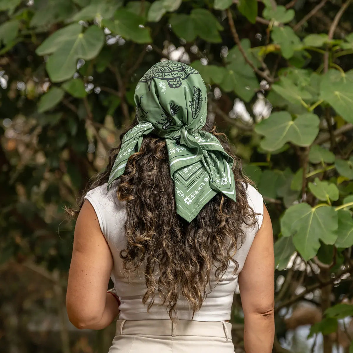 Galapagos Green Bandana