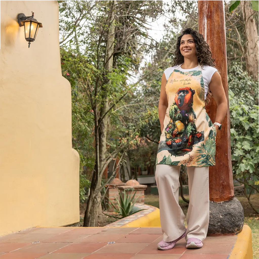 Howler Monkey Apron
